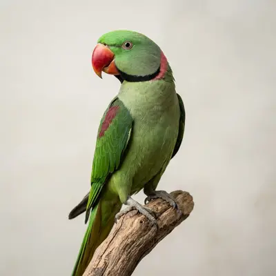 İskender Papağanı (Alexandrine Parakeet)