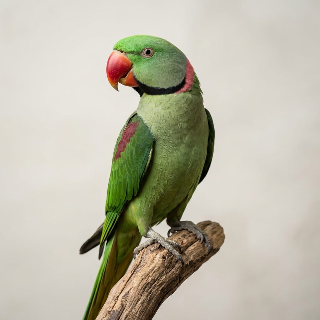 İskender Papağanı (Alexandrine Parakeet)