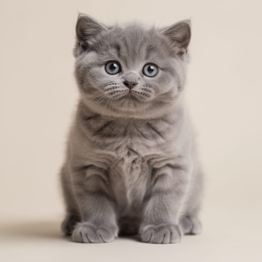 İngiliz Kısa Tüylü Kedi (yavru hali)
