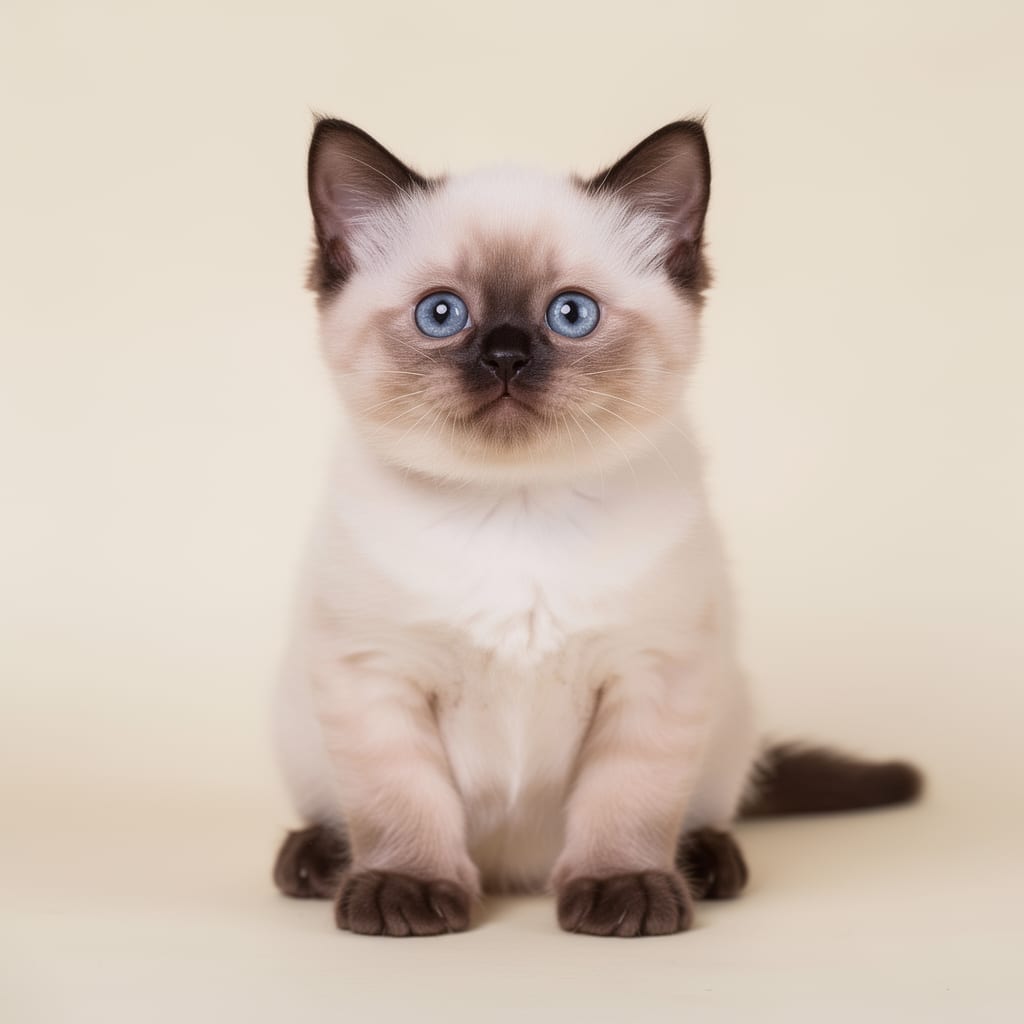 Colorpoint Shorthair (yavru hali)