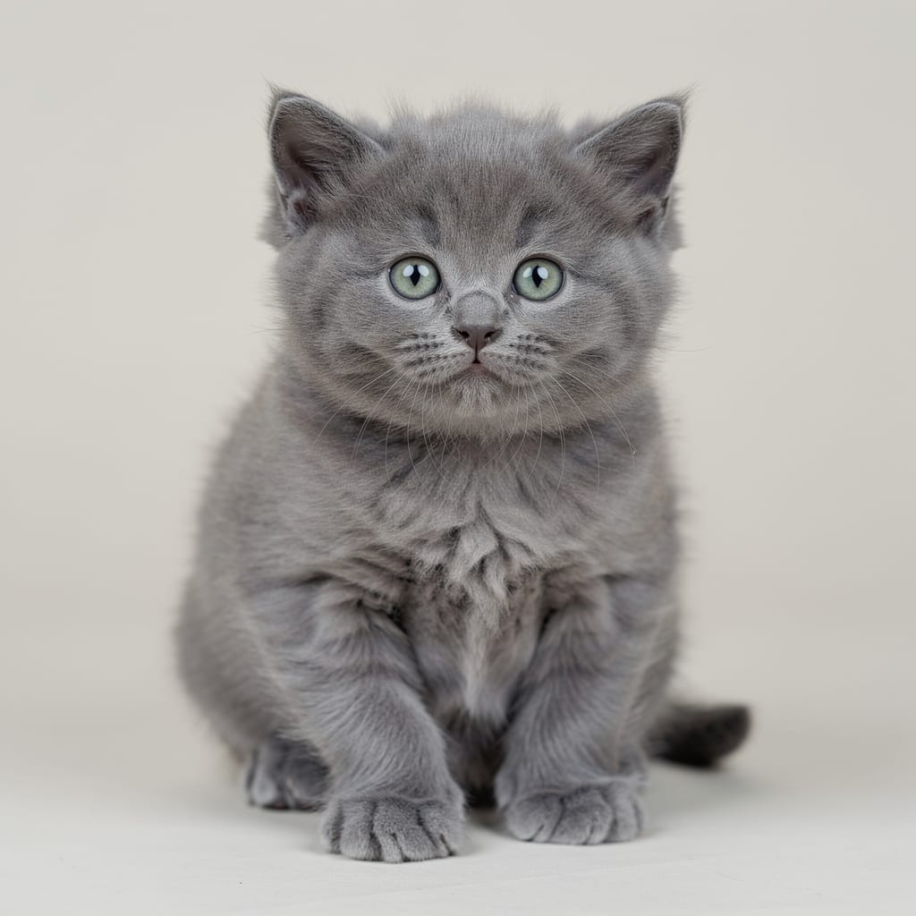 Nebelung (yavru hali)