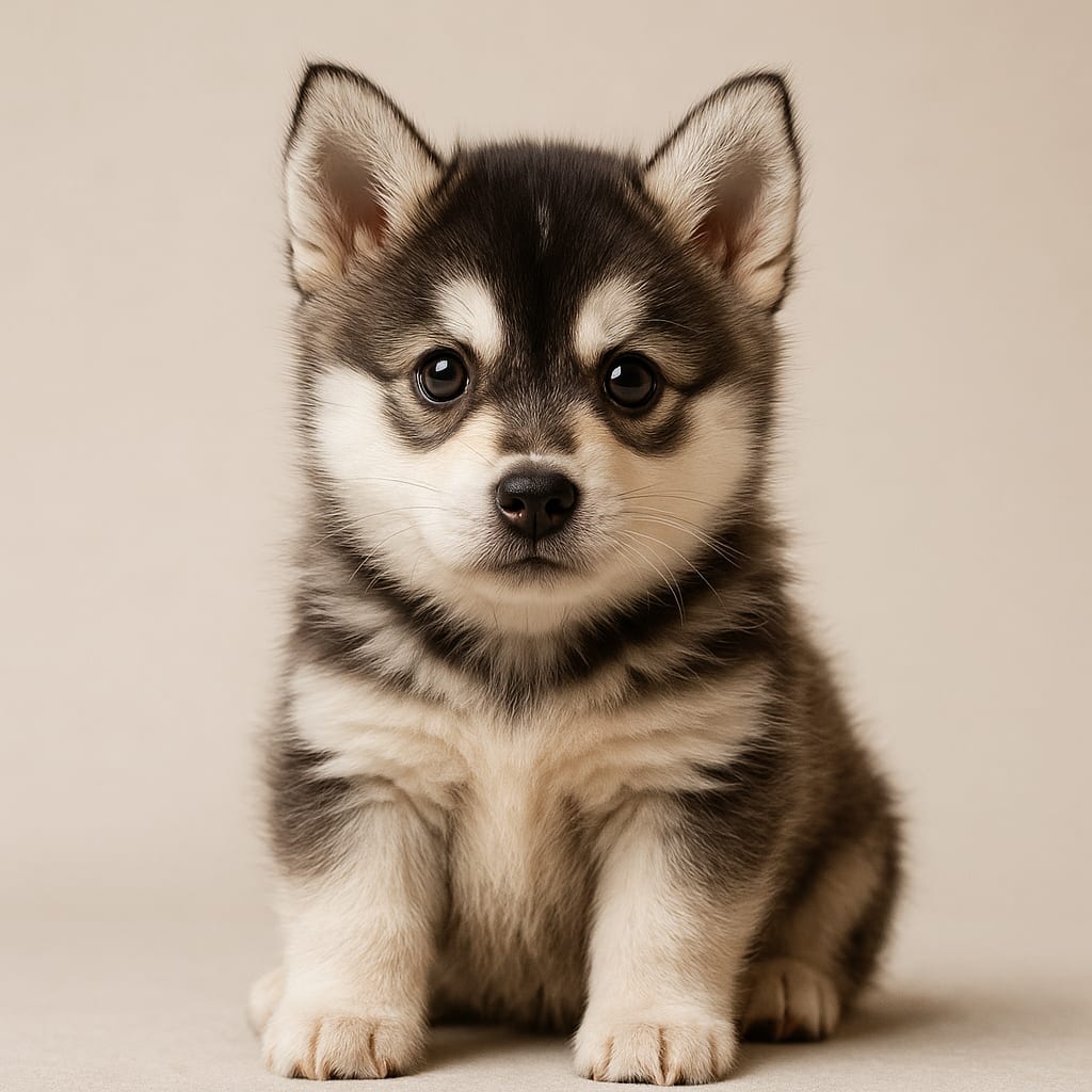 Alaskan Klee Kai (yavru hali)