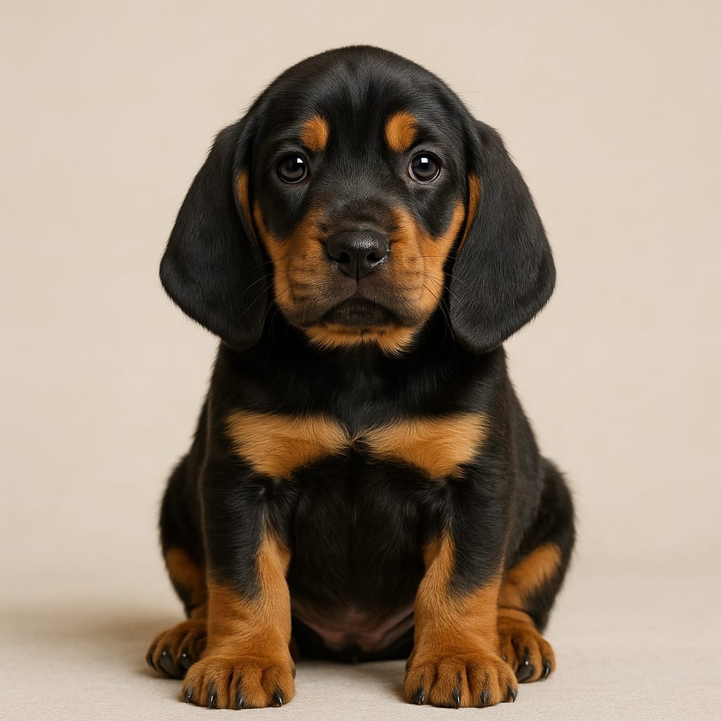 Black and Tan Coonhound (yavru hali)