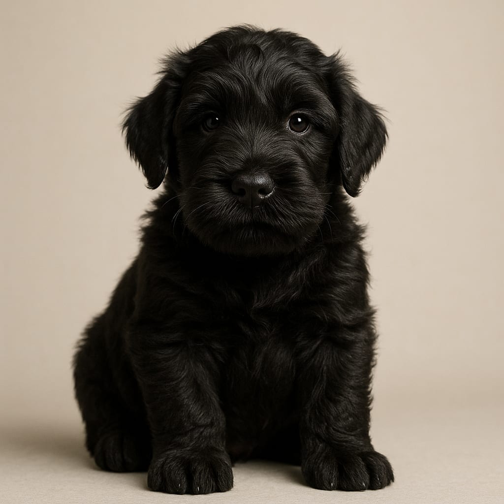 Black Russian Terrier (yavru hali)