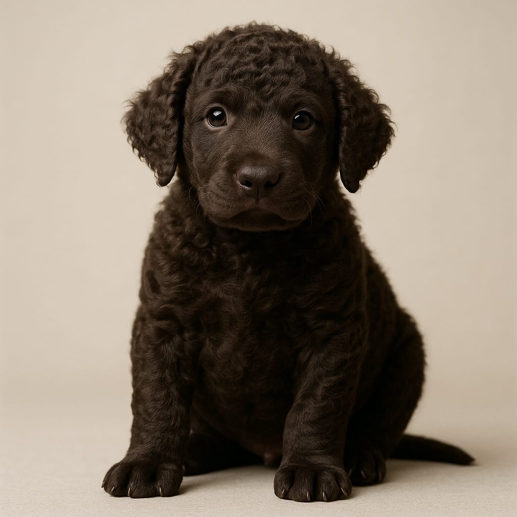 Curly-Coated Retriever (yavru hali)