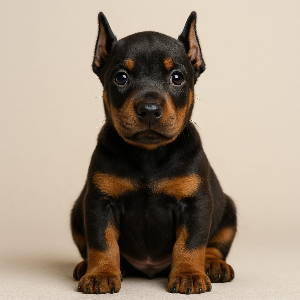 Doberman Pinscher (yavru hali)