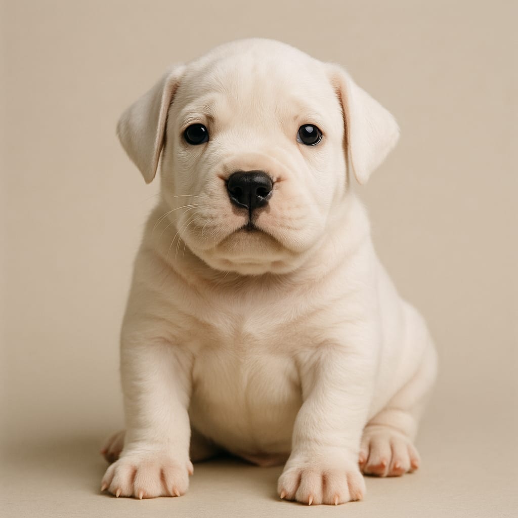 Dogo Argentino (yavru hali)