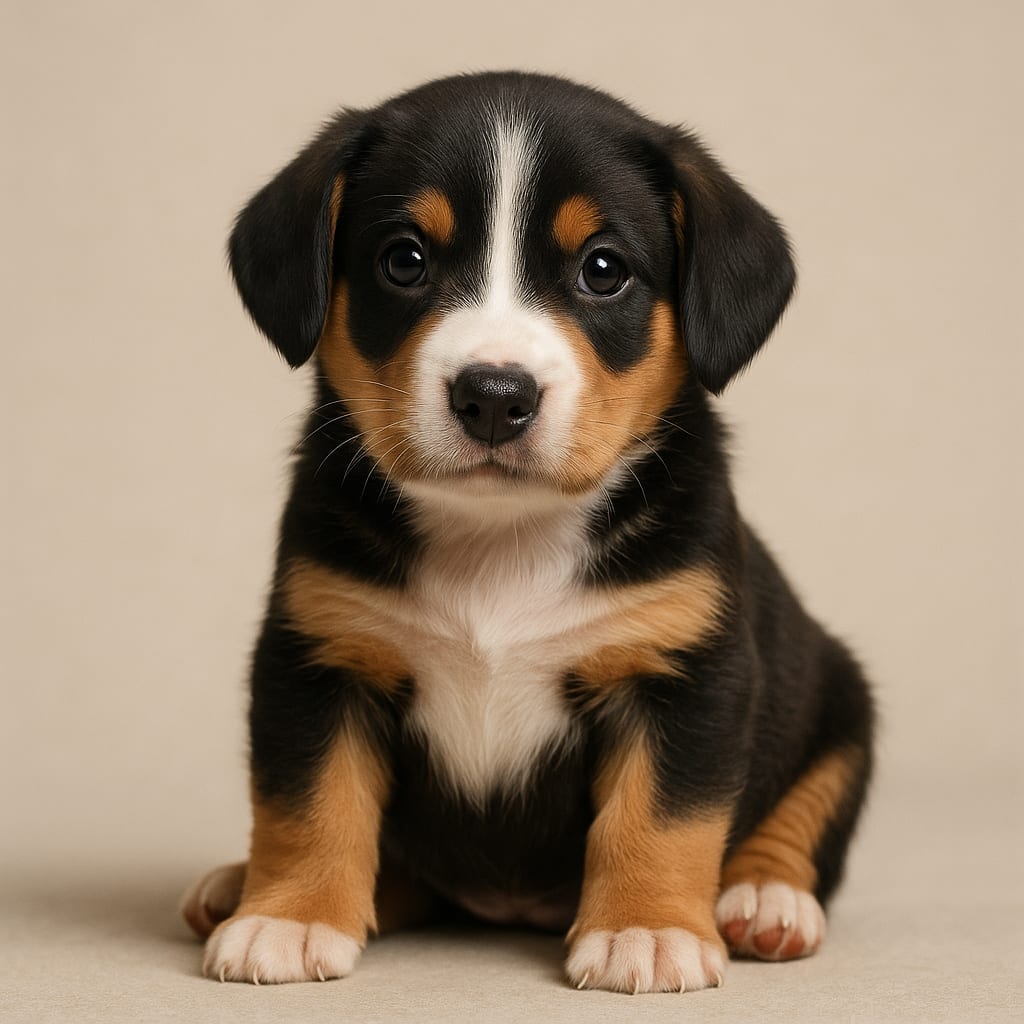 Entlebucher Mountain Dog (yavru hali)