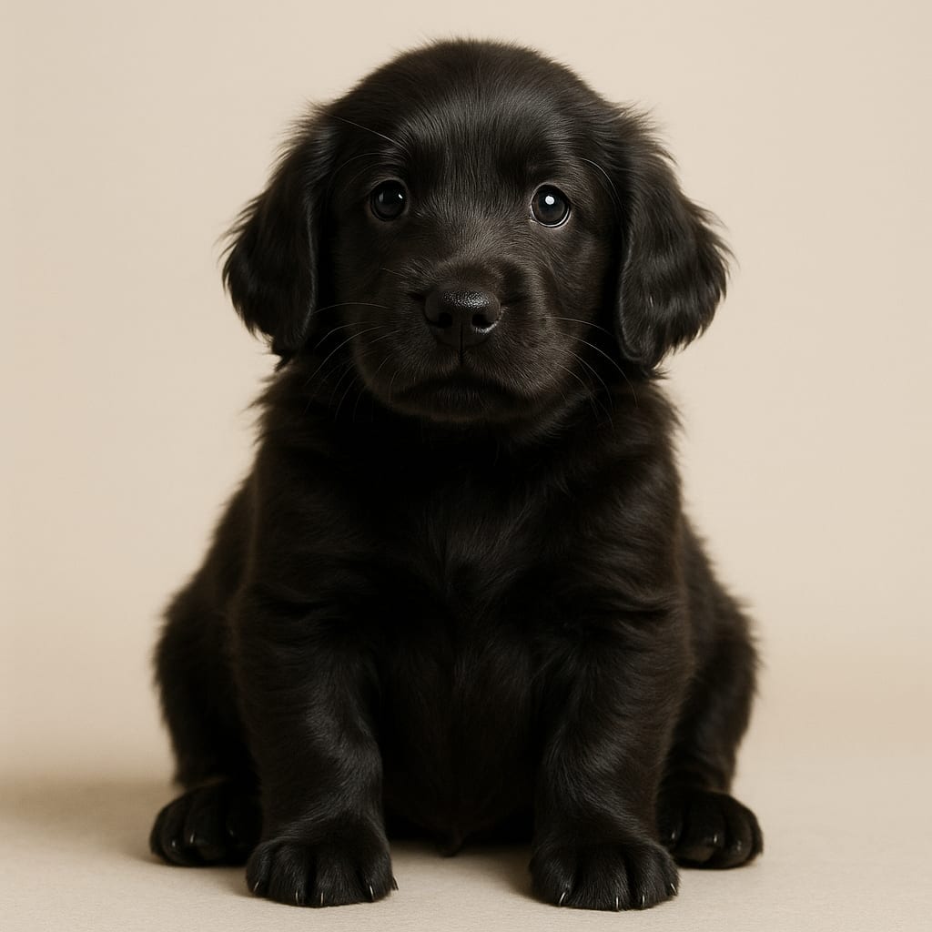 Flat-Coated Retriever (yavru hali)
