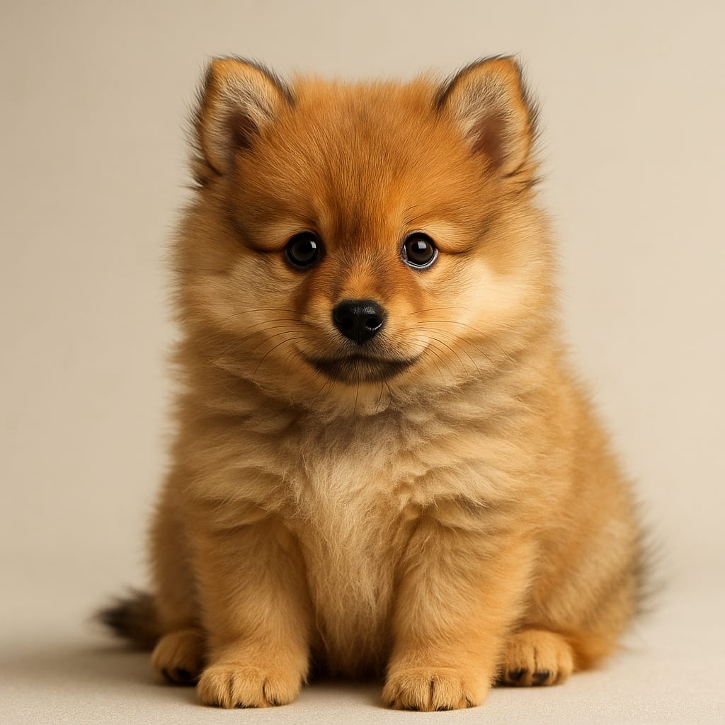 German Spitz (yavru hali)