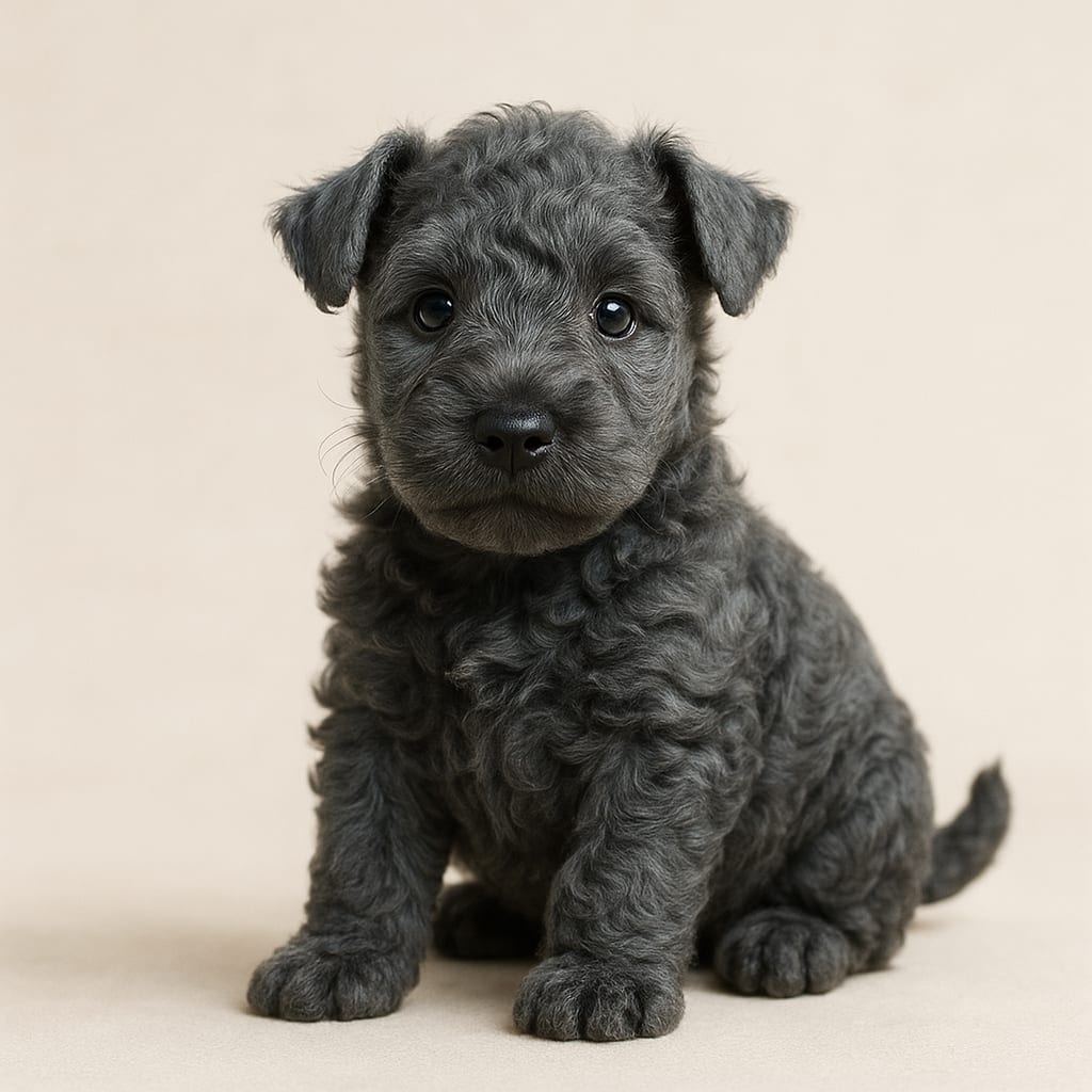 Kerry Blue Terrier (yavru hali)