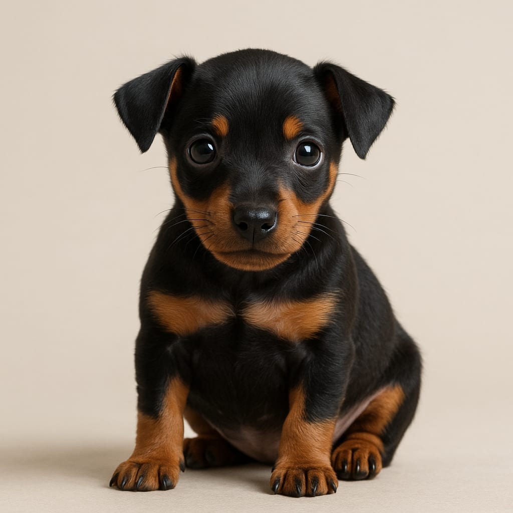 Manchester Terrier (Toy) (yavru hali)