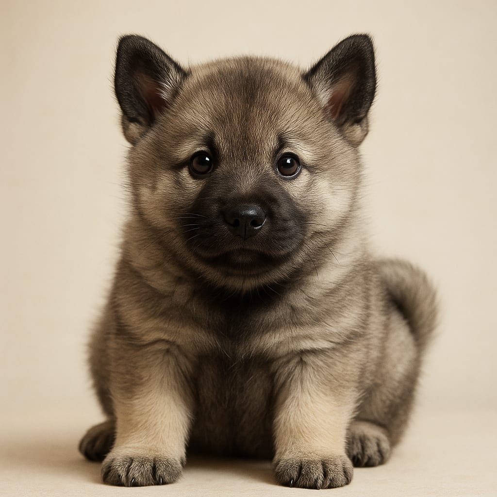 Norwegian Elkhound (yavru hali)