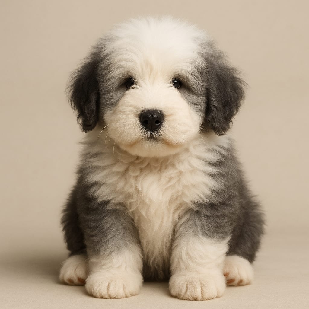 Old English Sheepdog (yavru hali)