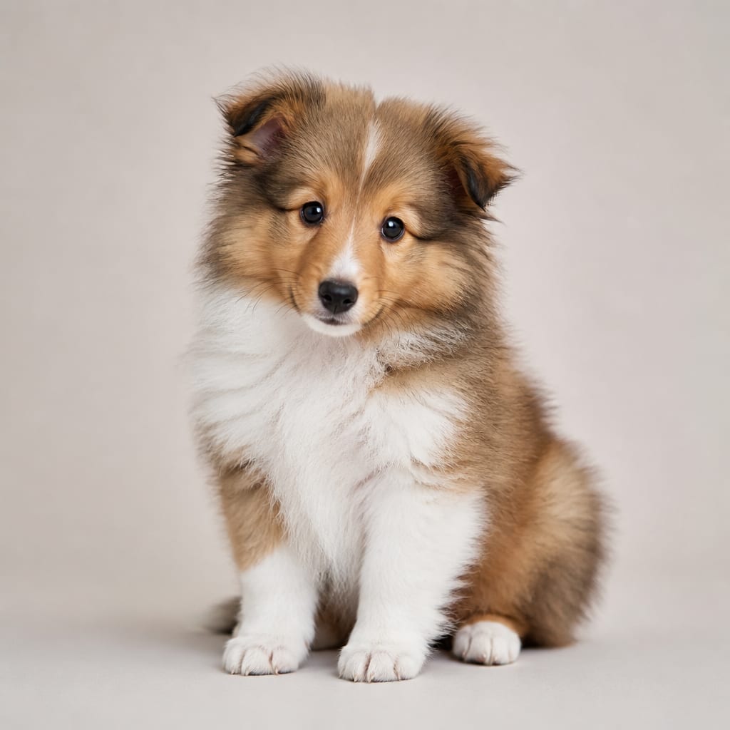Shetland Sheepdog (yavru hali)