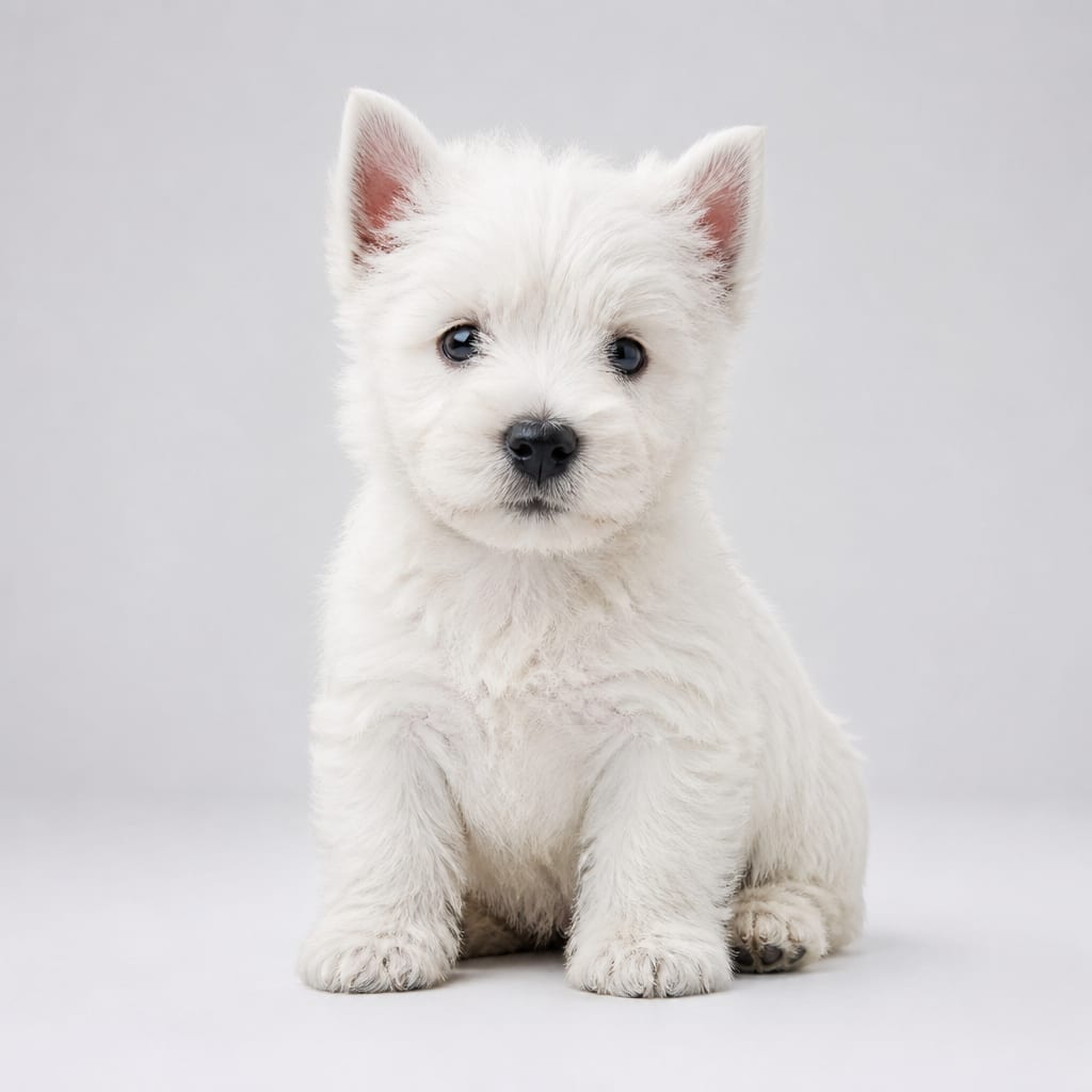 West Highland White Terrier (yavru hali)